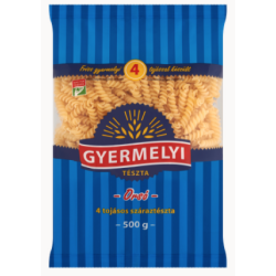 Gyermelyi pasta 500g orsó