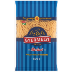 Gyermelyi pasta 500g rövidcső