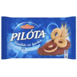 Győri Pilóta vanillekransjes 150g met melkchocolade