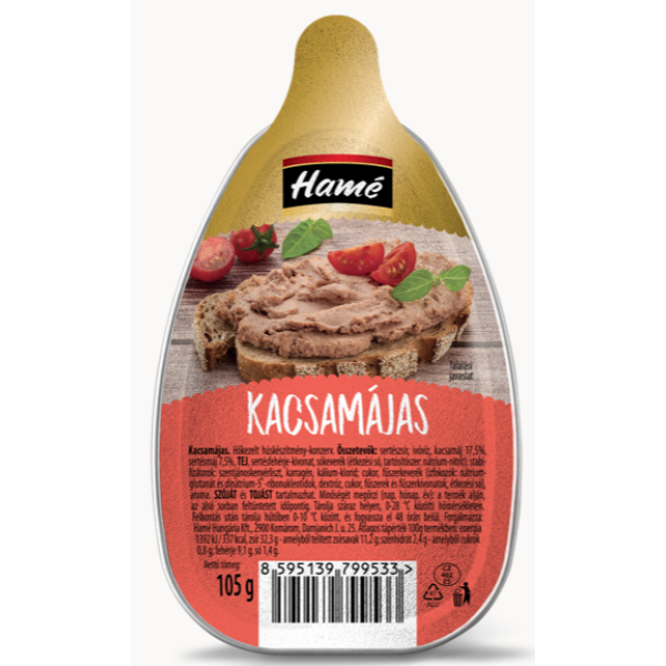 Afbeeling Hamé eendenleverpastei 105g