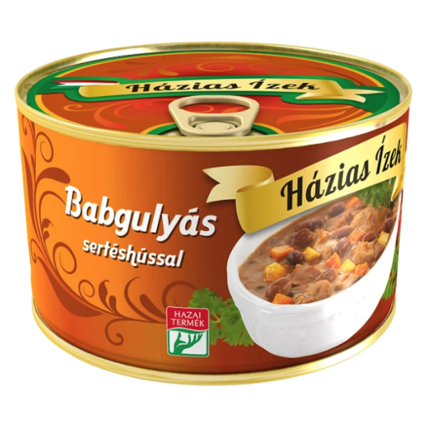 Afbeeling Házias Ízek goulashsoep met bonen 400g