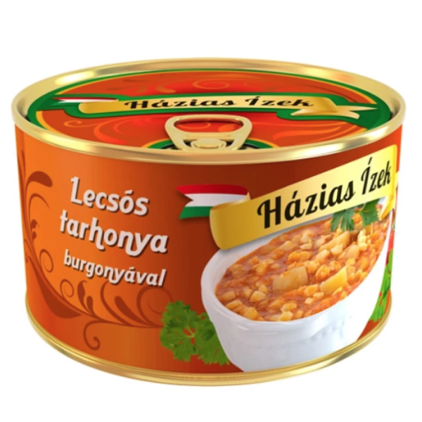 Afbeeling Házias Ízek tarhonya met lecsó en aardappelen 400g