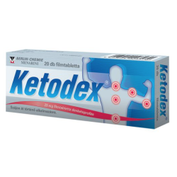 Ketodex 25mg filmomhulde tabletten