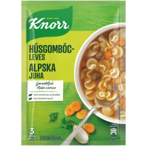 Afbeeling Knorr soup 43g met gehaktballetjes