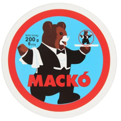 Mackó smeerkaaspuntjes 200g natuur