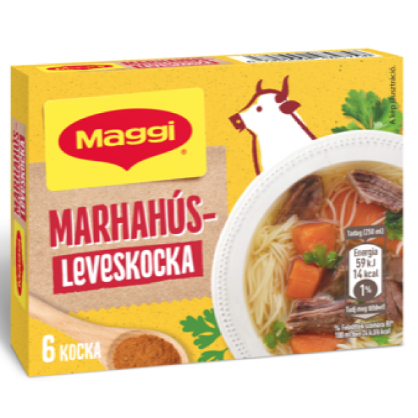 Afbeeling Maggi Bouillon blokjes rundvlees 60g