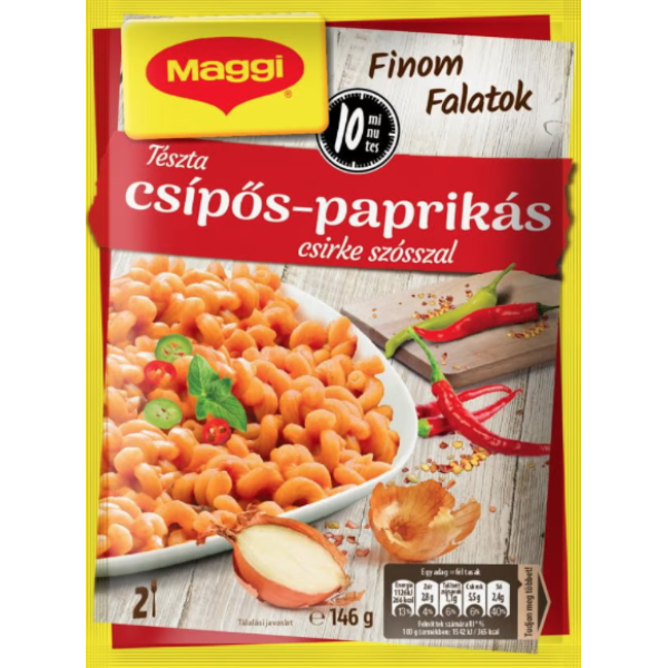 Afbeeling Maggi Finom Falatok pasta 146g met pittige paprika-kipsaus