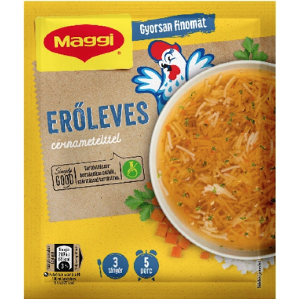 Afbeeling Maggi kippenboullion soup 62g met pasta