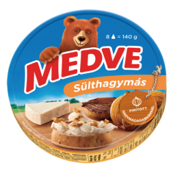 Medve smeerkaaspuntjes 140g met gebakken ui