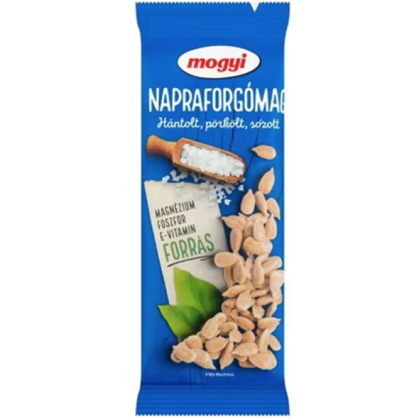Afbeeling Mogyi geroosterde en gezouten zonnebloempitten 70g