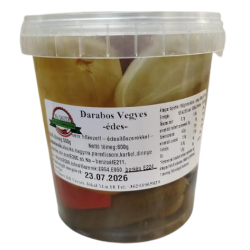 Mr.Sauer - Vecsési Savanyúság - ingelegde groenten mix, mild 500g