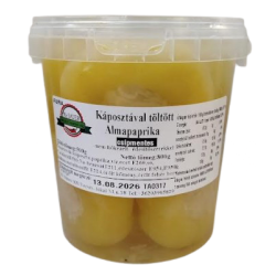 Mr.Sauer - Vecsési Savanyúság - Káposztával töltött Almapaprika -csemege- 500g