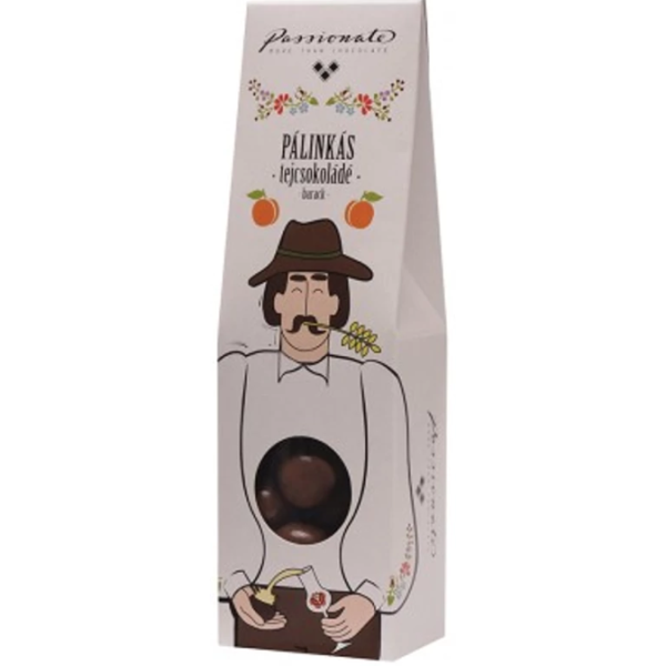 Afbeeling Passionate chocolade bonbons 80g met apricot palinka