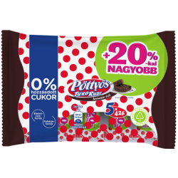 Pöttyös Túró Rudi 0% 5x35g met brownie smaak
