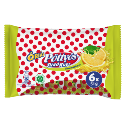 Pöttyös Túró Rudi 6x51g citroensmaak