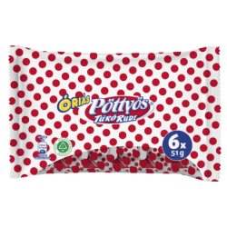 Pöttyös Túró Rudi 6x51g natúr