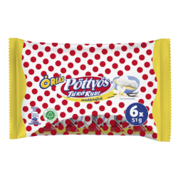 Pöttyös Túró Rudi 6x51g vanillevla-smaak