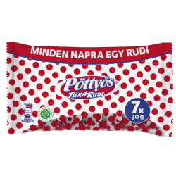 Pöttyös Túró Rudi 7x30g naturel