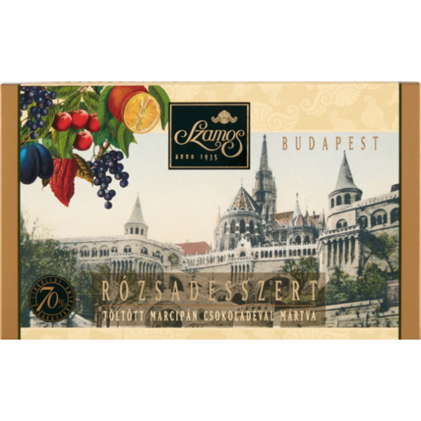 Afbeeling Szamos Rózsadesszert in geschenkdoos 140g Budapest I.