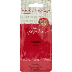 Szegedi paprikapoeder 100g, pittig