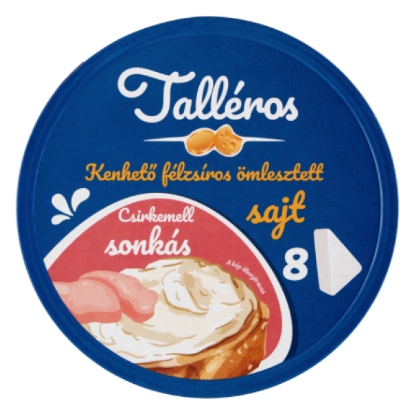 Afbeeling Talléros smeerkaaspuntjes 140g kipham