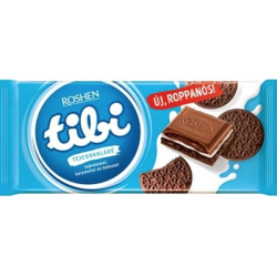 Tibi chocoladereep 100g melkchocolade en cookies
