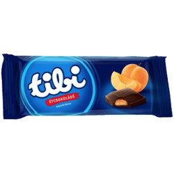 Tibi chocoladereep 100g met apricot
